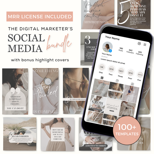 The Digital Marketer's Social Media Bundle